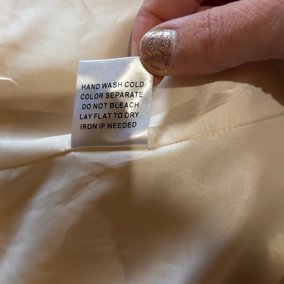 Fringed Cream Jacket - Picture 6 of 6